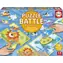 EDUCA Puzzle bitva Zvířátka / 16x9 dílků / od 4 let