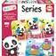EDUCA Baby vkládačka Panda Bimba a kamarádi / 6x3 dílky / od 2 let