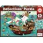 EDUCA Detektivní puzzle Pirátská loď / 50 dílků / od 4 let