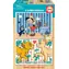 EDUCA Dřevěné puzzle Disney klasika / 2x50 dílků / od 4 let