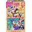EDUCA Dřevěné puzzle Minnie a Daisy / 2x16 dílků / od 3 let