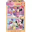 EDUCA Dřevěné puzzle Minnie a Daisy / 2x50 dílků / od 4 let