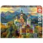 EDUCA Puzzle Neuschwanstein / 1000 dílků / od 14 let