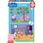 EDUCA Puzzle Prasátko Peppa / 2x48 dílků / od 3 let