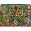 EDUCA Puzzle Tygři v džungli / 500 dílků / od 11 let