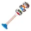 Bigjigs Toys Rolničky pruhované 1ks modrá / od 10 měsíců