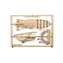 Ugears 2,5D dřevěné mechanické puzzle Vzducholoď Zeppelin