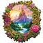 EscapeWelt Dřevěné puzzle Kouzelný les / 200 dílků / Obtížnost: střední / od 8 let