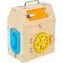 Bigjigs Toys Activity board Domeček / od 12 měsíců