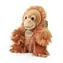 Rappa Plyšový orangutan 18 cm / ECO-FRIENDLY /od 0 let