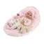 Llorens 73808 NEW BORN HOLČIČKA - realistická panenka miminko s celovinylovým tělem - 40 cm / od 3 let