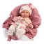 Llorens 74014 NEW BORN - realistická panenka miminko se zvuky a měkkým látkovým tělem - 42 cm / od 3 let