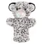Keel Toys Keeleco Levhart sněžný eko plyšový maňásek na ruku / 27 cm / 0+