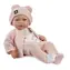 Guca 894 NEW BORN - realistická panenka miminko s měkkým látkovým tělem - 36 cm / od 3 let