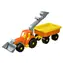 Androni Traktorový nakladač s vlekem Power Worker oranžová / délka 58 cm / od 12 měsíců