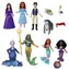 Mattel The Little Mermaid sada malých panenek a kamarádů ze země a moře / od 3 let