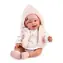 Guca 10284 OLIVIE - zátěžová realistická panenka miminko s měkkým látkovým tělem - 42 cm