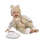 Guca 845 OLIVER - realistická panenka miminko s měkkým látkovým tělem - 42 cm