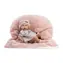 Guca 853 New BORN HOLČIČKA - realistická panenka miminko s celovinylovým tělem - 38 cm