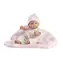 Guca 855 NEW BORN HOLČIČKA - realistická panenka miminko s celovinylovým tělem - 25 cm