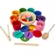 2Kids Toys Duhové kuličky, mince a kalíšky 8 barev / od 3 let