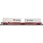 Piko 24626 Kontejnerový vagón T3000e se 2 návěsy DB Schenker DB AG VI / Měřítko:H0 / Rádius: 358 mm / od 14 let