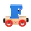 Bigjigs Rail Vagónek dřevěné vláčkodráhy - Písmeno F / od 3 let