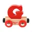 Bigjigs Rail Vagónek dřevěné vláčkodráhy - Písmeno G / od 3 let
