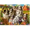 Castorland 105410-2 Puzzle Šťastní psi na venkově / 1000 dílků / od 9 let