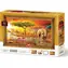 ART PUZZLE 5695 Puzzle s rámem a lepidlem 3v1 Králové savany / 1000 dílků / od 15 let
