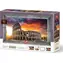 ART PUZZLE 5668 Puzzle s rámem a lepidlem 3v1 Západ slunce nad Koloseem / 1000 dílků / od 15 let