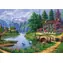 ART PUZZLE 5371 Puzzle Vesnice u jezera / 1500 dílků / od 15 let
