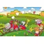 ART PUZZLE 5869 Dřevěné puzzle Zvířecí vláček / 25 dílků / od 4 let