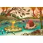 ART PUZZLE 5885 Dřevěné puzzle Kámoši od jezera / 50 dílků / od 5 let