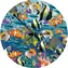 ART PUZZLE 4292 Puzzle hodiny Svět mořských ryb / 570 dílků / od 14 let