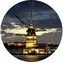 ART PUZZLE 4137 Puzzle hodiny Maiden's Tower, Turecko / 570 dílků / od 14 let