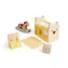 Bigjigs Toys Dřevěný nábytek do domečku pro panenky Dětský pokoj / od 3 let