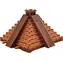 WOODEN CITY 3D dřevěné puzzle Escape room: Mayská pyramida 184 dílků / od 15 let