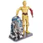 Metal Earth 3D puzzle Star Wars: R2D2 a C-3PO / deluxe set / 130 dílků / od 14 let