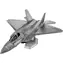 Metal Earth 3D puzzle F-22 Raptor / 70 dílků / od 14 let