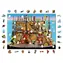 WOODEN CITY Dřevěné puzzle Hudební hrad 2v1 / 1010 dílků / EKO / od 14 let