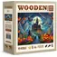 WOODEN CITY Dřevěné puzzle Halloweenský hrad / 1010 dílků / od 14 let