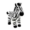 Keel Toys SE3699 Keeleco Zebra - ekoplyšová hračka 25 cm