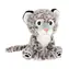 Keel Toys SE3745 Keeleco Levhart sněžný - ekoplyšová hračka 14 cm