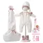 Llorens M740-06 obleček pro panenku miminko NEW BORN velikosti 40-42 cm s nosítkem přes rameno