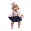 Llorens 42170 CARLA - realistická panenka se zvuky a měkkým látkovým tělem - 42 cm