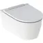 Geberit ONE - Závěsné WC se sedátkem softclose | TurboFlush | KeraTect | bílá/chrom