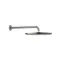 Grohe Rainshower Cosmopolitan - Hlavová sprcha Cosmopolitan 310 s ramenem 38 cm | 1 proud | kartáčovaný tmavý grafit
