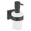 Grohe QuickFix Start Cube - Dávkovač mýdla s držákem sklo/matná černá