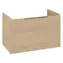 Villeroy & Boch - Umyvadlová skříňka, 75x47x44 cm, 1 zásuvka, Nordic Oak